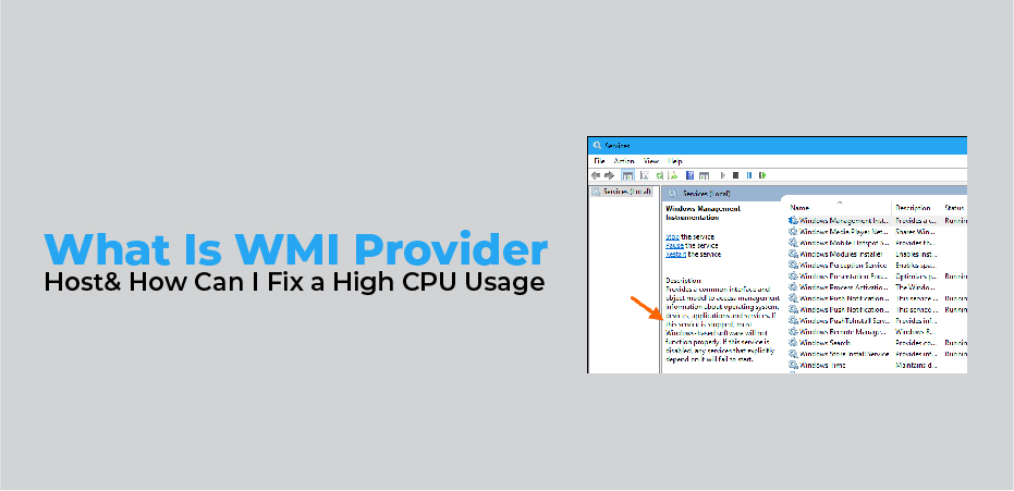 what is WMI provider host